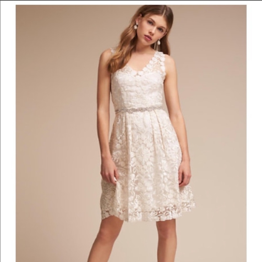 NWT BHLDN Collins Short Wedding Dress size 6